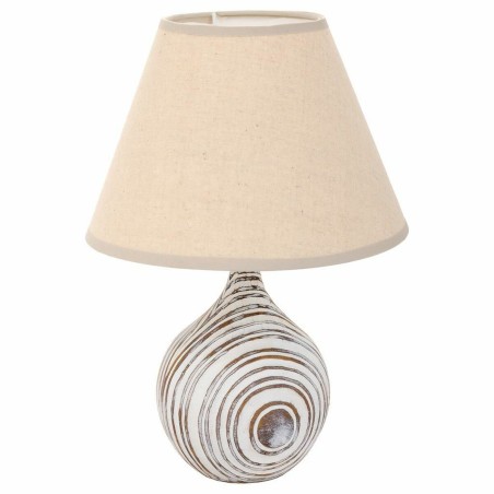 Lampada da tavolo Alexandra House Living Bianco Poliresina 220-240 V 1