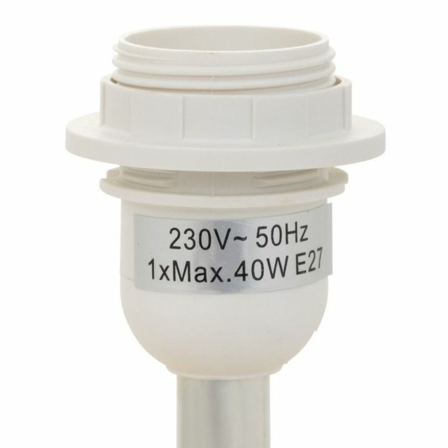 Desk lamp Alexandra House Living White Polyresin 220-240 V 14 x 25 x 1