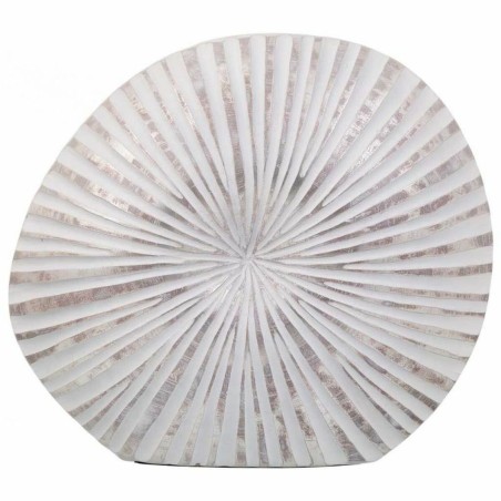 Vaas Alexandra House Living Zilverkleurig Polyresin 13 x 35 x 38 cm