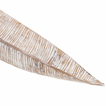 Centrotavola Alexandra House Living Bianco Poliresina 15 x 20 x 95 cm 2