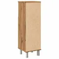 Armoire de bain chêne artisanal 30x30x95 cm bois d'ingénierie