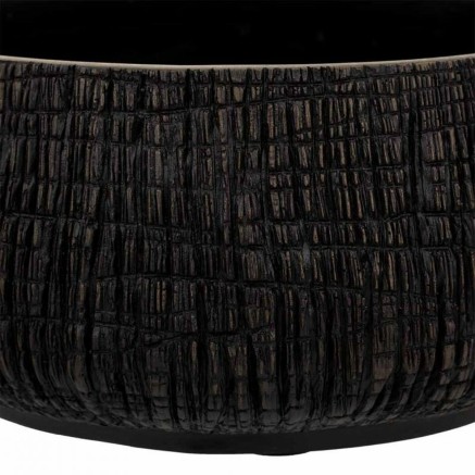 Blumentopf Alexandra House Living Braun Polyesterharz 29 x 13 x 29 cm 2