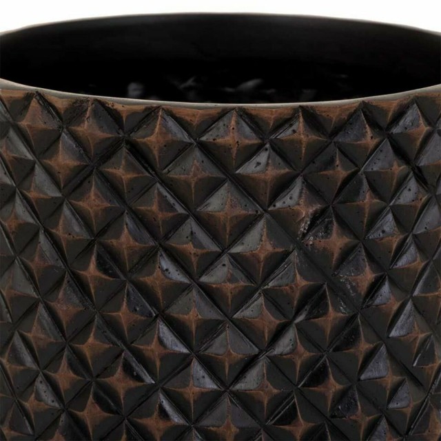 Cache-pot Alexandra House Living Marron Polyrésine 20 x 20 x 20 cm