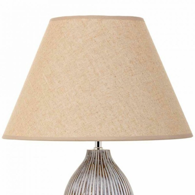 Lampada da tavolo Alexandra House Living Bianco Poliresina 220-240 V 1