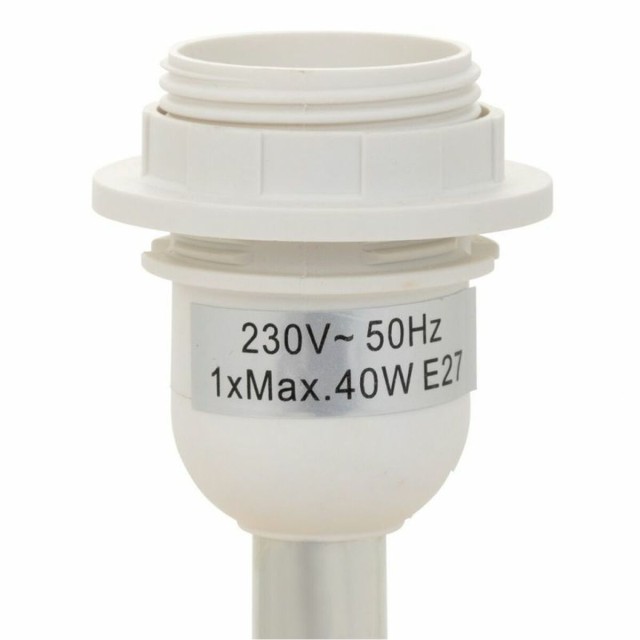 Lampada da tavolo Alexandra House Living Argento Poliresina 220-240 V