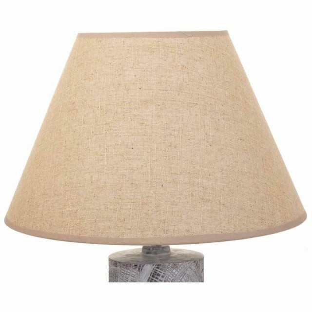Desk lamp Alexandra House Living Silver Polyresin 220-240 V 14 x 51 x