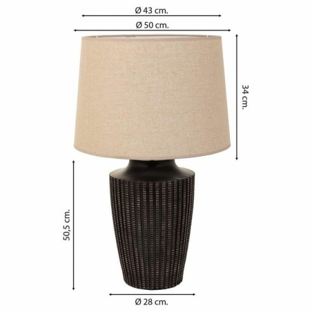 Bureaulamp Alexandra House Living Bruin Polyresin 220-240 V 28 x 50 x