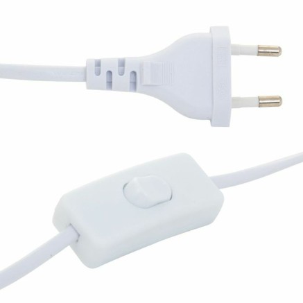 Lámpara de Pie Alexandra House Living Blanco 220-240 V 20 x 122 x 20 2