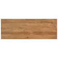 Banc de salle à manger 110x40x46 cm bois massif acacia et acier