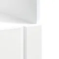 Armoire de four Lucca blanc brillant bois ingénierie
