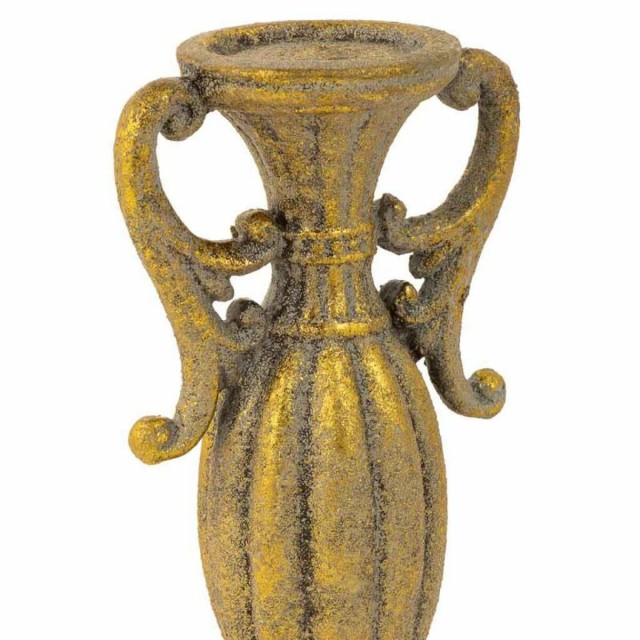 Kandelaar Alexandra House Living Gouden Hars 14 x 33 x 14 cm