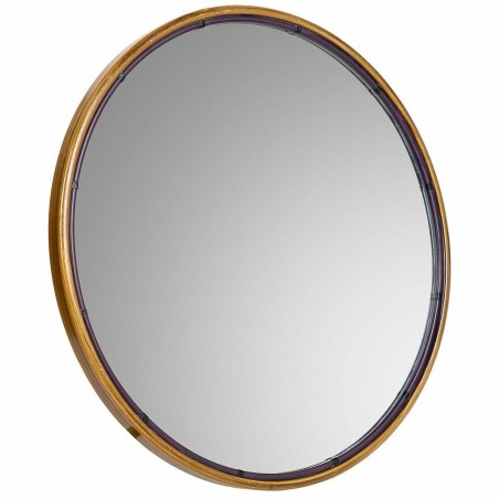 Wall mirror Alexandra House Living Golden 2 x 61 x 61 cm Circle
