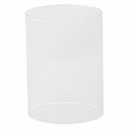 Portavelas Alexandra House Living Oro Vidrio Hierro 20 x 30 x 20 cm