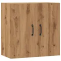 Armoire murale chêne artisanal 60x31x60 cm bois d'ingénierie