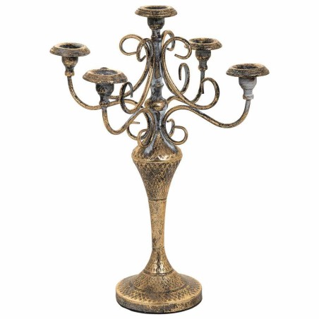 Candelabro Alexandra House Living Oro Hierro 29 x 47 x 29 cm