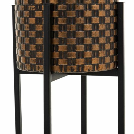 Planter Alexandra House Living Gold Iron 21 x 43 x 21 cm