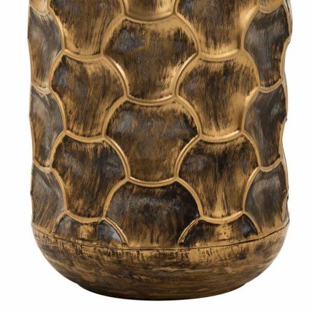 Vase Alexandra House Living Gold Iron 23 x 57 x 23 cm 2