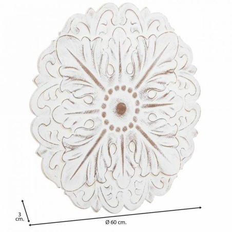 Decorazione da Parete Alexandra House Living Bianco Legno di abete Leg