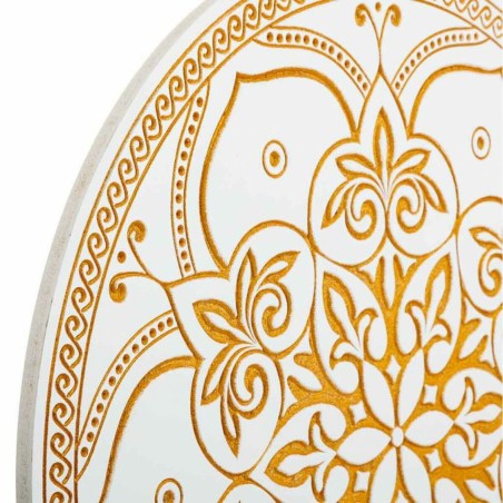 Decoración de Pared Alexandra House Living Blanco Madera de abeto Mad