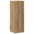 Meubles TV muraux 4 pcs chêne artisanal bois d'ingénierie