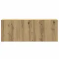 Ensemble de meuble TV mural 2 pcs chêne artisanal