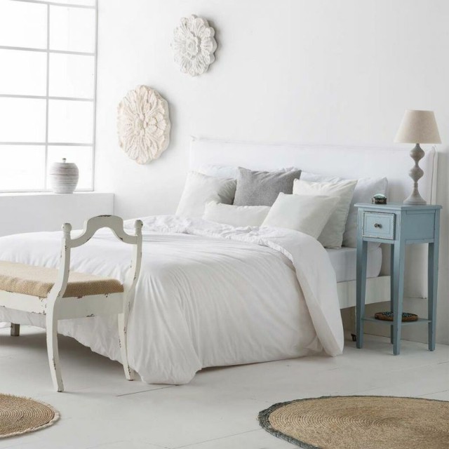 Decorazione da Parete Alexandra House Living Bianco Ossido di magnesio