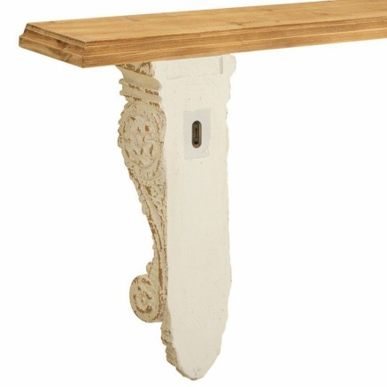 Regale Alexandra House Living Weiß Tanne Magnesiumoxid 20 x 60 x 120 2