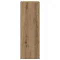 Meubles TV muraux 3 pcs chêne artisanal bois d'ingénierie