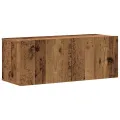 Meubles TV muraux 4 pcs vieux bois bois d'ingénierie