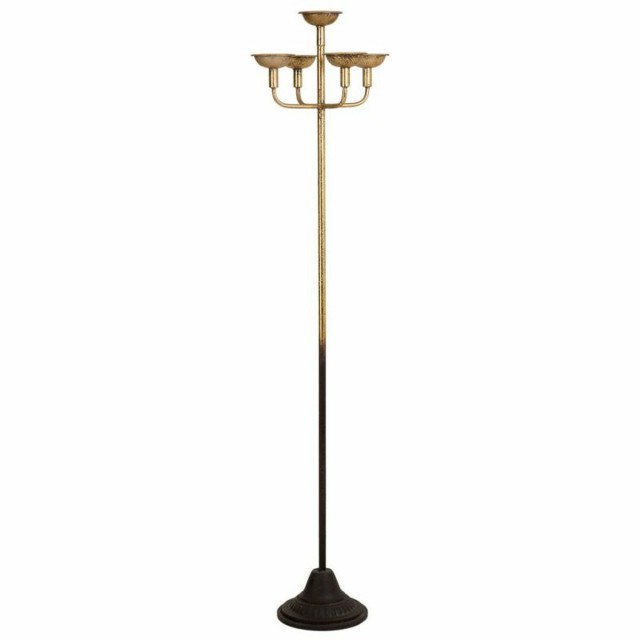Candelabro Alexandra House Living Dorato Metallo 37 x 149 x 37 cm
