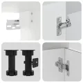 Ensemble d'armoires de cuisine 8 pcs Kalmar bois d'ingénierie