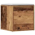  Tiroir boîte vieux bois 40,5x40x40 cm bois d'ingénierie