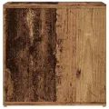  Tiroir boîte vieux bois 40,5x40x40 cm bois d'ingénierie