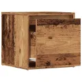  Tiroir boîte vieux bois 40,5x40x40 cm bois d'ingénierie