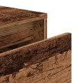  Tiroir boîte vieux bois 40,5x40x40 cm bois d'ingénierie