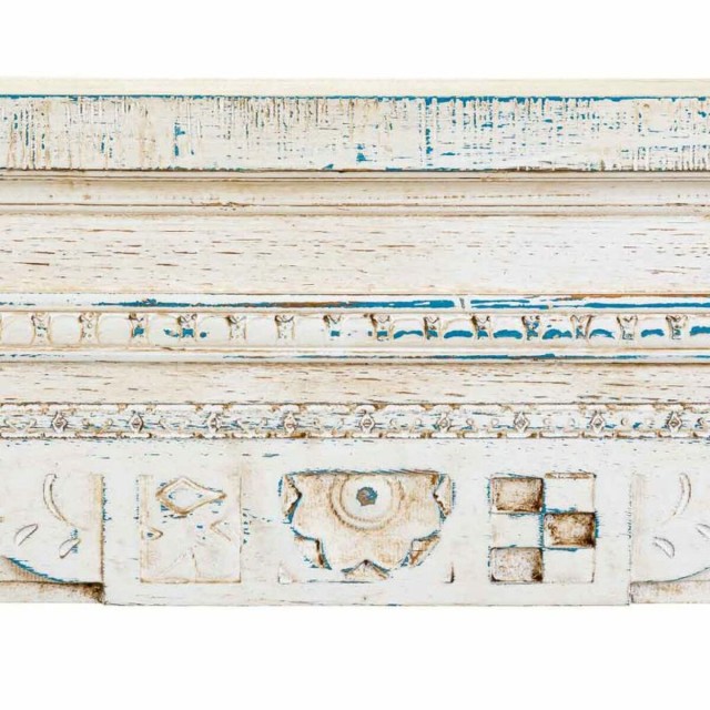 Schornsteinfronten Alexandra House Living Weiß Tannenholz Holz MDF 30