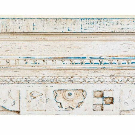 Cornici camini Alexandra House Living Bianco Legno di abete Legno MDF