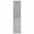 Bibliothèque gris béton 89x24x101,5 cm bois d'ingénierie
