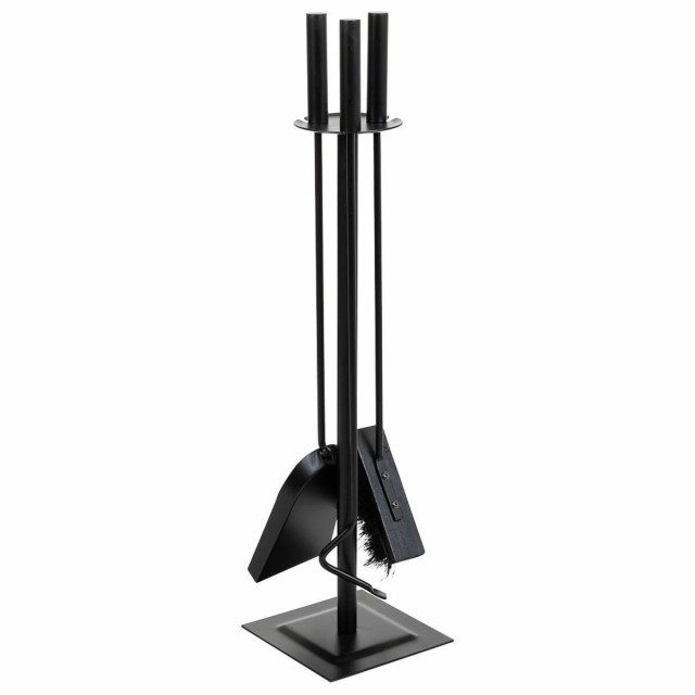 Acessoires de cheminée Alexandra House Living Noir Fer 15 x 61 x 15 c