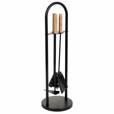 Utensilios para Chimenea Alexandra House Living Negro Hierro 20 x 68 x