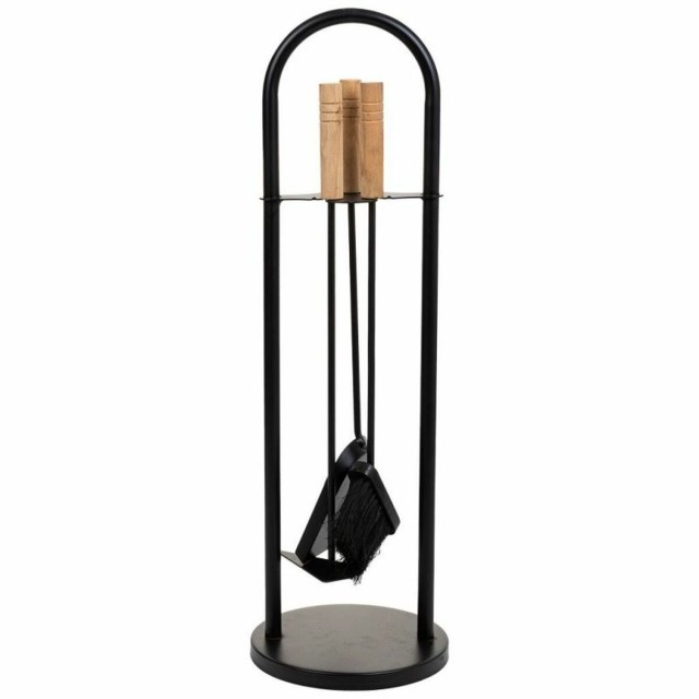 Utensilios para Chimenea Alexandra House Living Negro Hierro 20 x 68 x