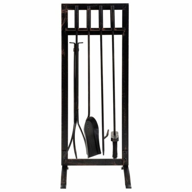 Acessoires de cheminée Alexandra House Living Noir Fer 27 x 79 x 30 c