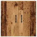 Armoire murale vieux bois 60x31x60 cm bois d'ingénierie