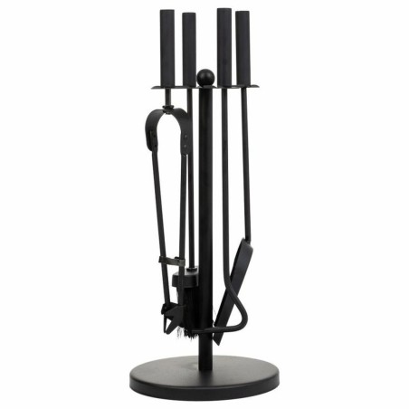 Utensilios para Chimenea Alexandra House Living Negro Hierro 22 x 48 x