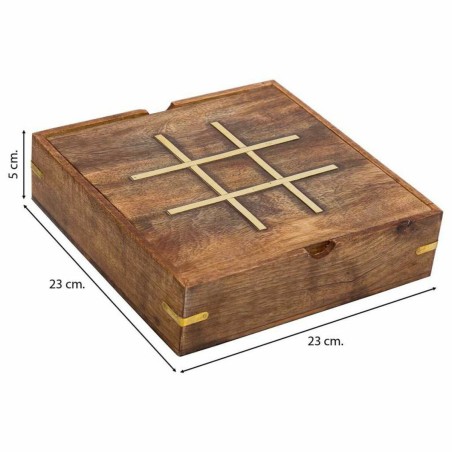 Set of traditional games Alexandra House Living Brown 23 x 5 x 23 cm 5