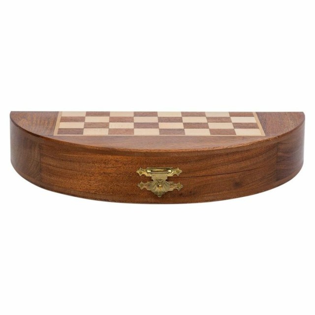 Schach Alexandra House Living Braun Akazienholz 23 x 1 x 23 cm Platten