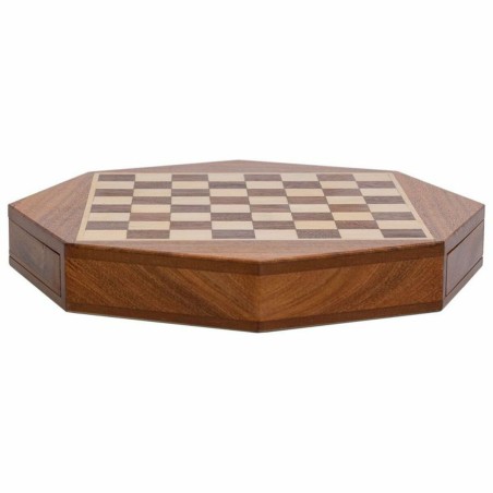 Ajedrez Alexandra House Living Marrón Madera de acacia 22 x 5 x 22 cm