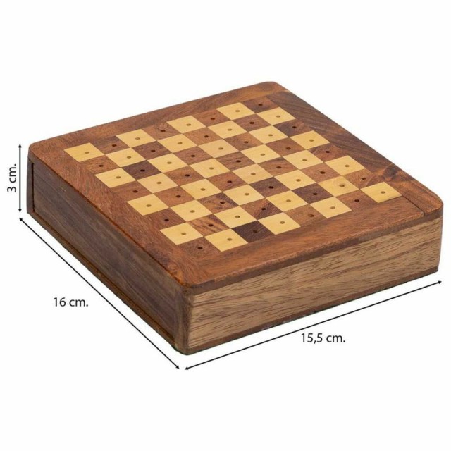 Set of traditional games Alexandra House Living Brown 16 x 3 x 15 cm 3