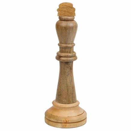 Deko-Figur Alexandra House Living Braun Schach 15 x 40 x 15 cm