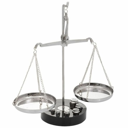 Statua Decorativa Alexandra House Living Bilancia 7 x 20 x 7 cm
